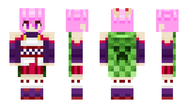 Minecraft skin YaeSakura