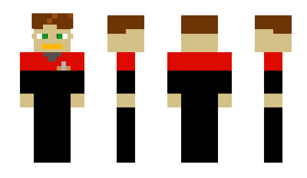 Minecraft skin MrMarkiiCZ