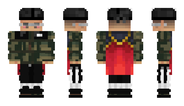 Minecraft skin PapaLimaXt