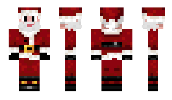 Minecraft skin Santa_Gamer