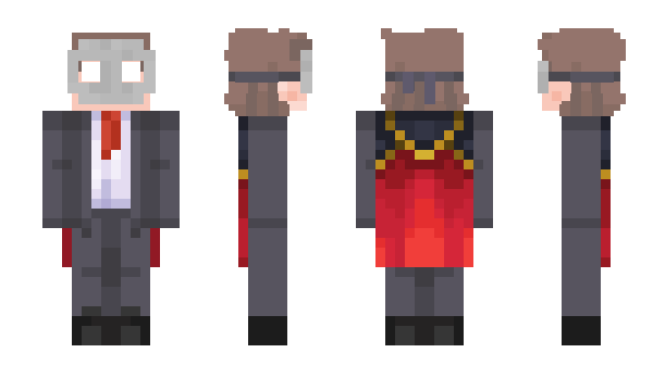 Minecraft skin ShaidarNoir