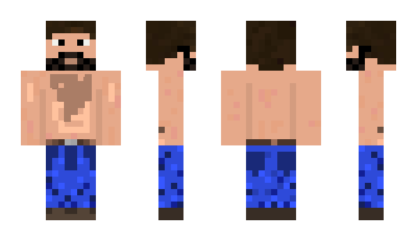 Minecraft skin SaitamaG