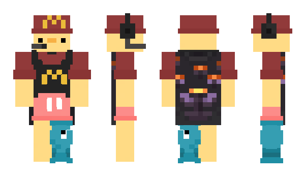 Minecraft skin HXP06