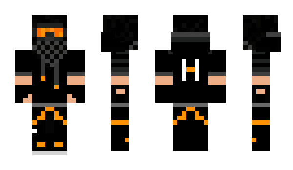 Minecraft скин по нику GlowingRed