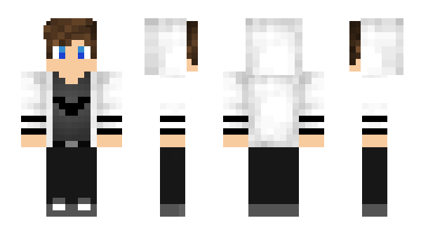 Minecraft skin MrBemoShark