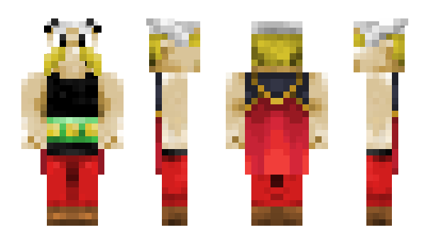 Minecraft skin Asterix06