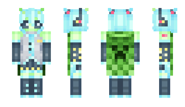 Minecraft skin CeejIsCrafting