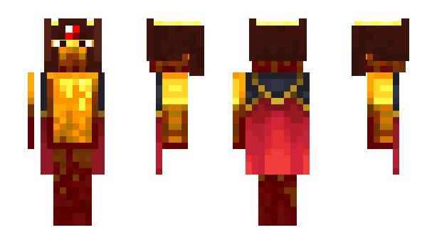 Minecraft skin Infernowelle