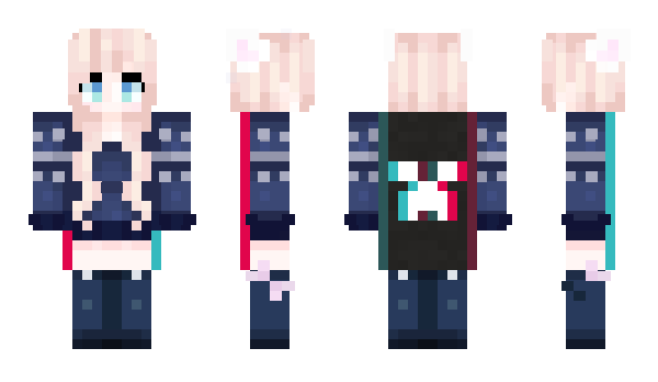 Minecraft skin Yamiie