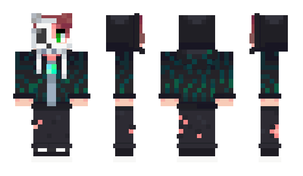 Minecraft skin elHackerrrr