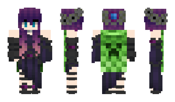 Minecraft skin SammieIsTrash