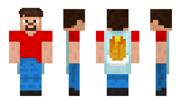 Minecraft скин по нику TrueNaman