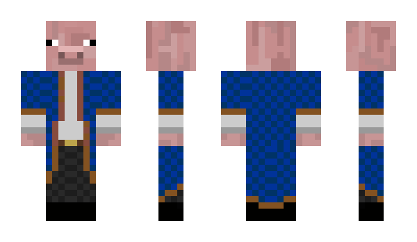 Minecraft skin bacontrout