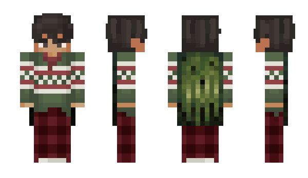 Minecraft скин по нику delenchik