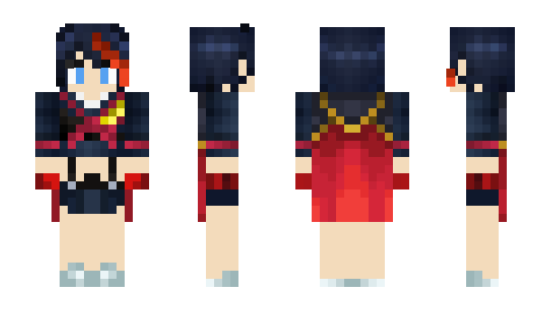 Minecraft skin ryuukoSX