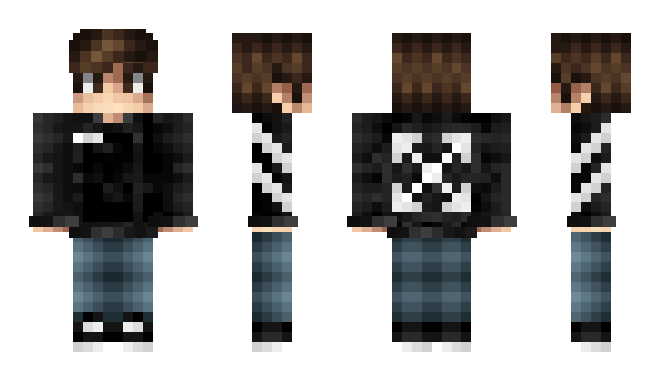 Minecraft скін по ніку BluePrism