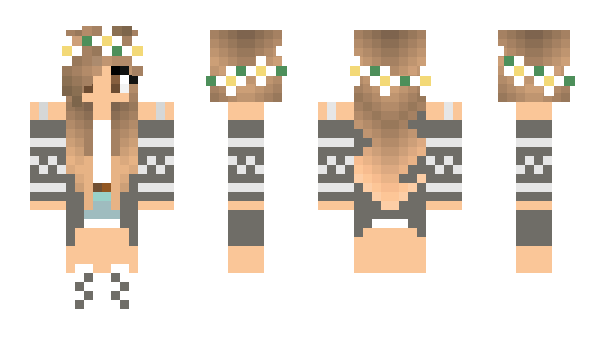 Minecraft skin Chillgirl17