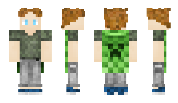 Minecraft skin Loksi