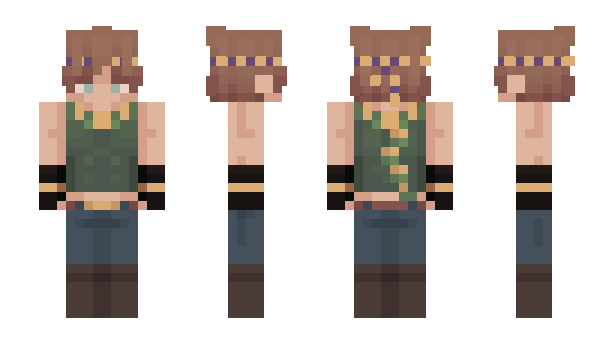 Minecraft skin werrw