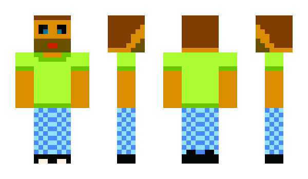 Minecraft skin Baxostroun