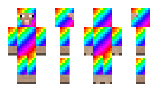 Minecraft skin UnMoutonRandom