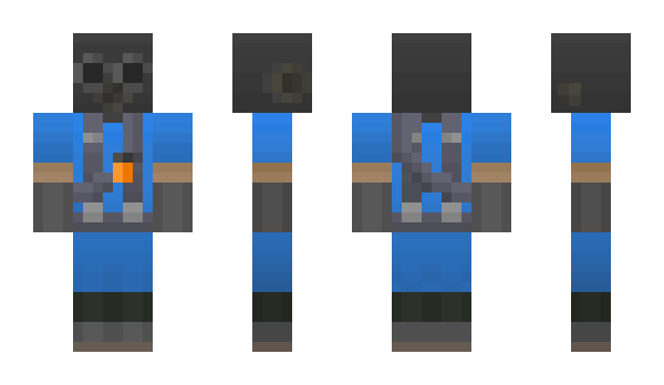 Minecraft skin Ragepyro