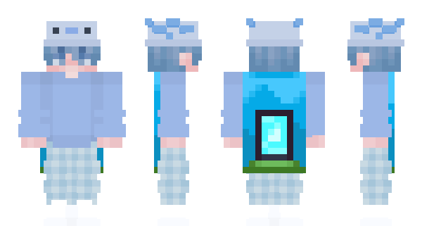 Minecraft skin TheBlue1123