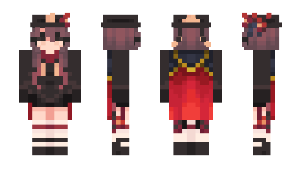 Minecraft skin mascaro_