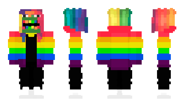 Minecraft skin hatedd