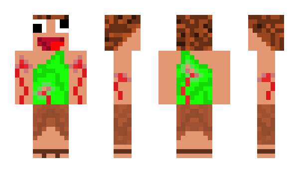 Minecraft skin Teism