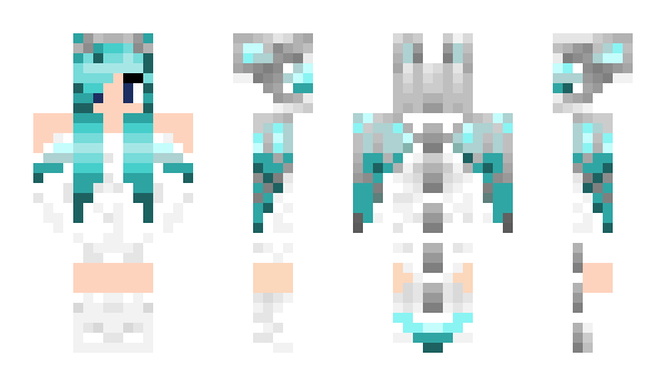 Minecraft skin TuvaLovis