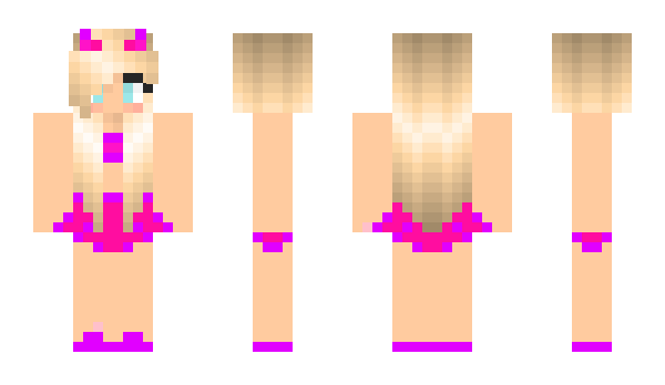 Minecraft skin FlippyGirl