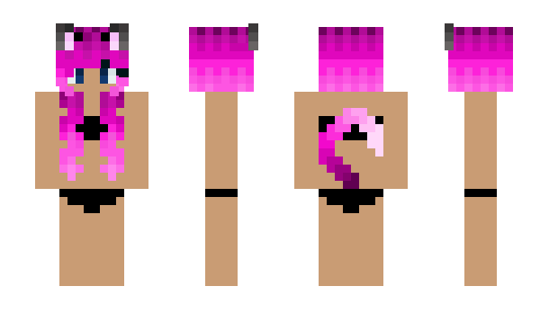 Minecraft skin kalupar