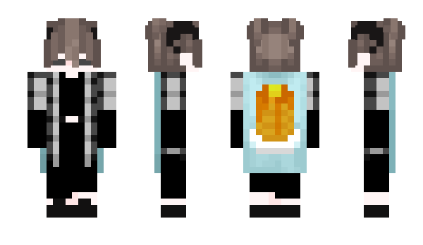 Minecraft skin Kahelmi