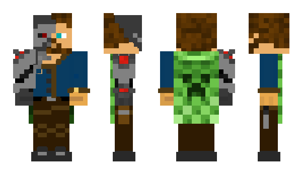 Minecraft skin DerfX