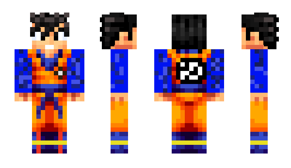 Minecraft skin GotenSSJ