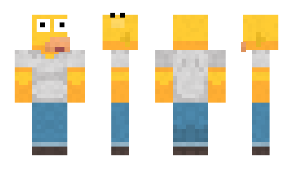 Minecraft skin Dduk