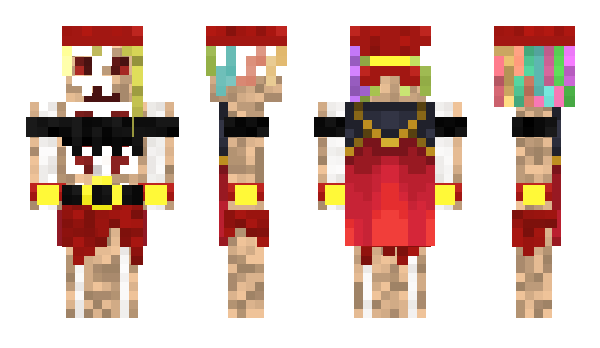 Minecraft skin zombiegirllol