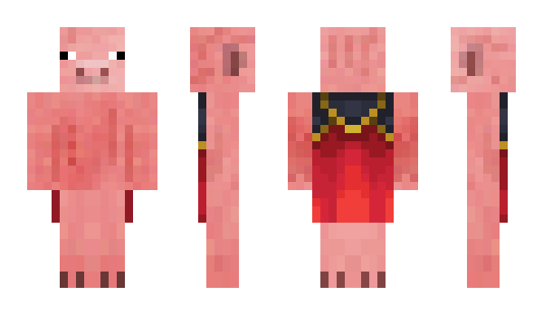 Minecraft скин по нику Not_pig