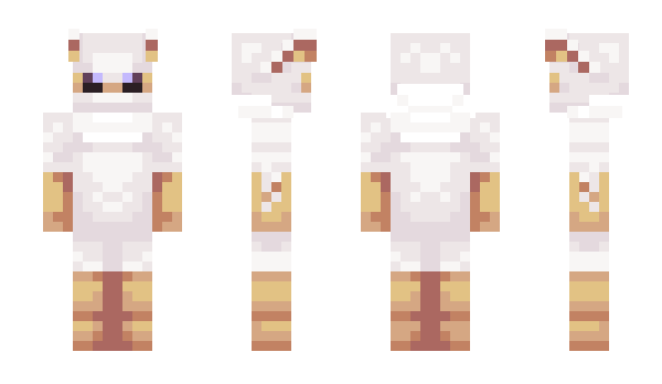 Minecraft skin SnowieMoth