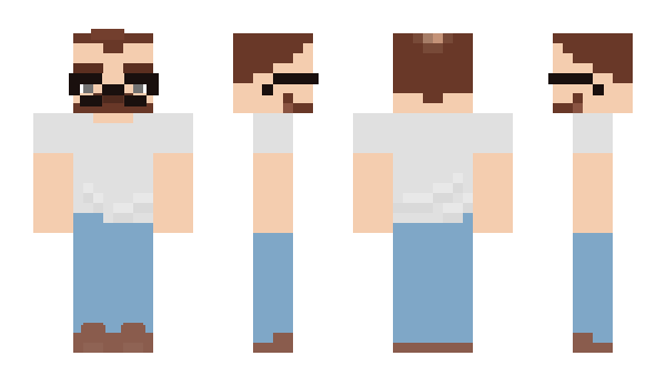 Minecraft скин по нику TotallyNotASkele