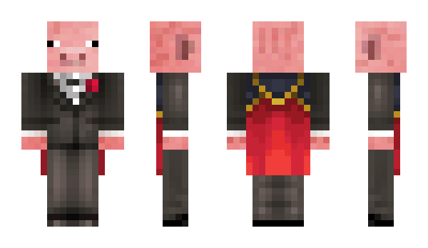 Minecraft skin MrPigman