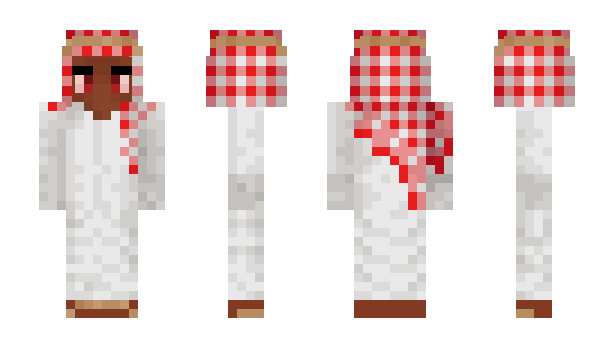 Minecraft скін по ніку Muhammads