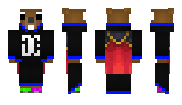 Minecraft skin orzeszek16