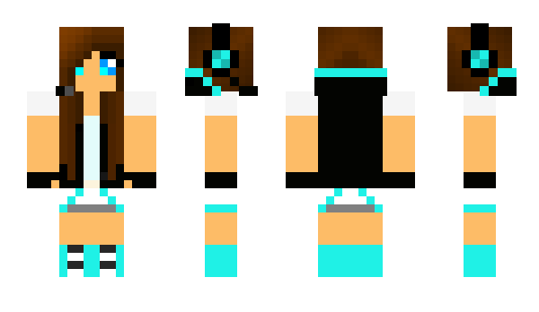 Minecraft skin luckyjessi