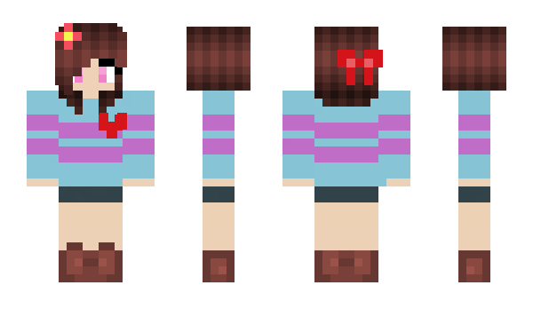 Minecraft skin Frisk13