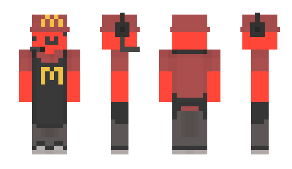 Minecraft skin Upbeatspider