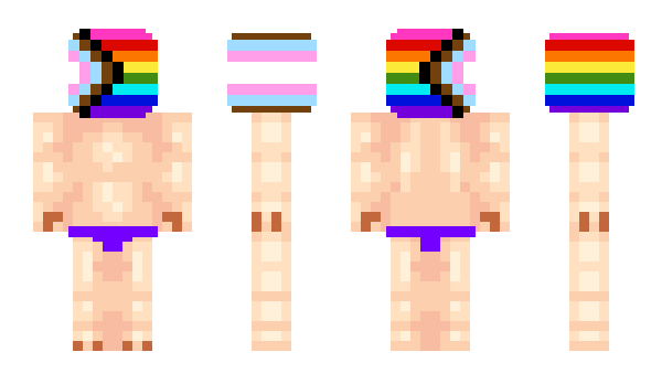 Minecraft skin WitcherRivia