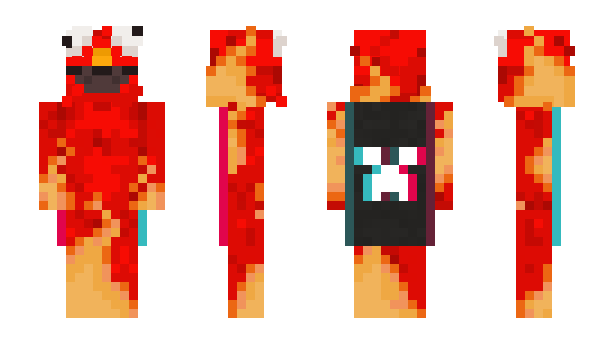 Minecraft skin iElmo_