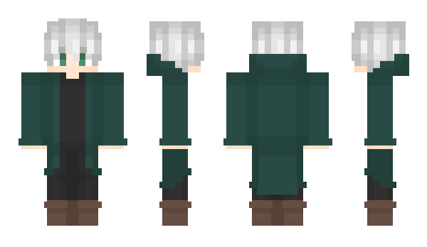 Minecraft skin Weqr